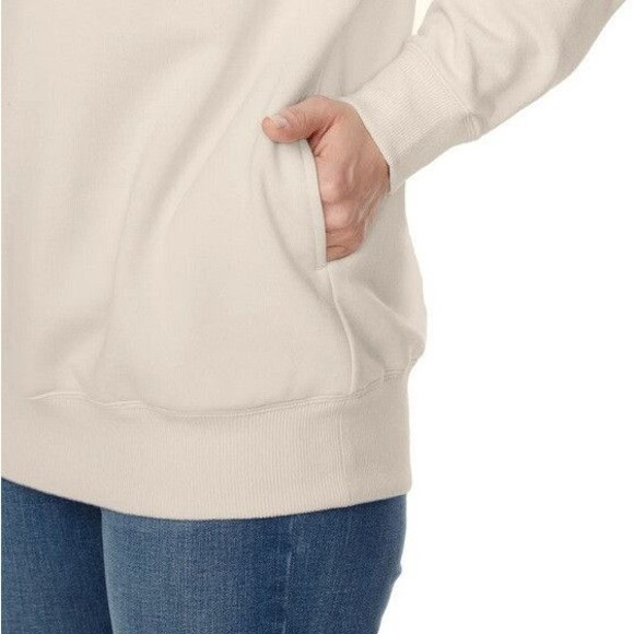 NWT Buffalo Ladies' Hoodie with Side Pockets Clear Opal Size Large - Picture 3 of 3